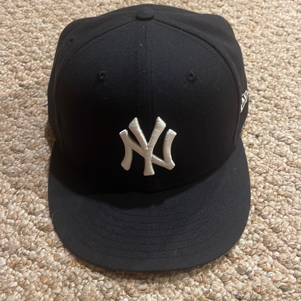 Fitted Yankee hat, Black